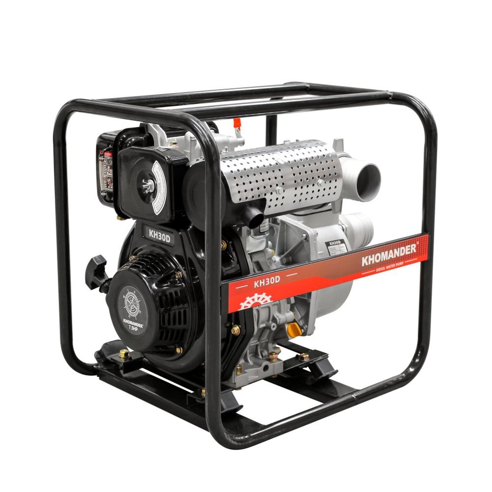 Motobomba KHOMANDER KH30D Petrolera Diesel 3X3