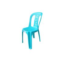 Silla Irsa Plast Moderna Corazón Turquesa