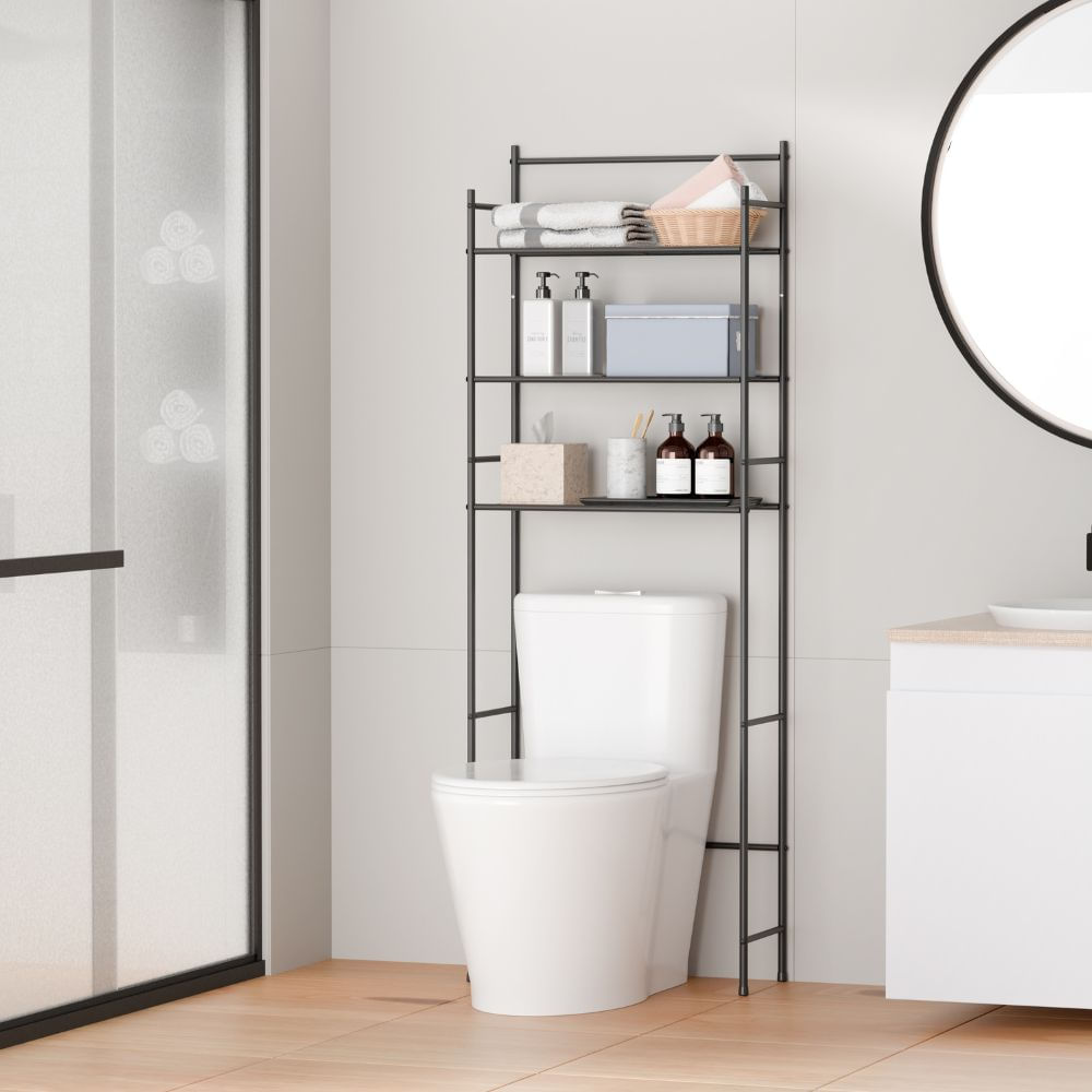 Organizador de Baño Orange Modelo 3 NIVELES NE Negro Melamine