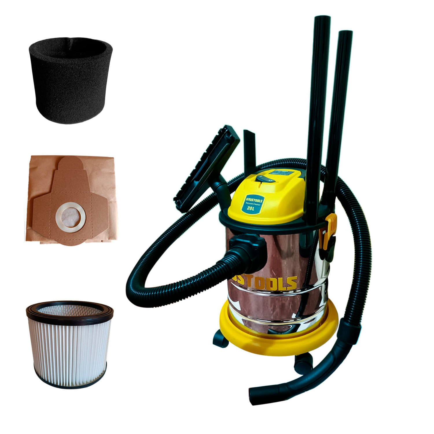 Aspiradora de Polvo y Agua ASP20LM 20 Litros 1200W 3 Funciones