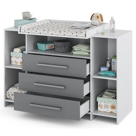 Comoda Cambiador Bebe Ryder Blanco DIBA Muebles Comoda Cambiador Bebe Ryder Blanco DIBA Muebles