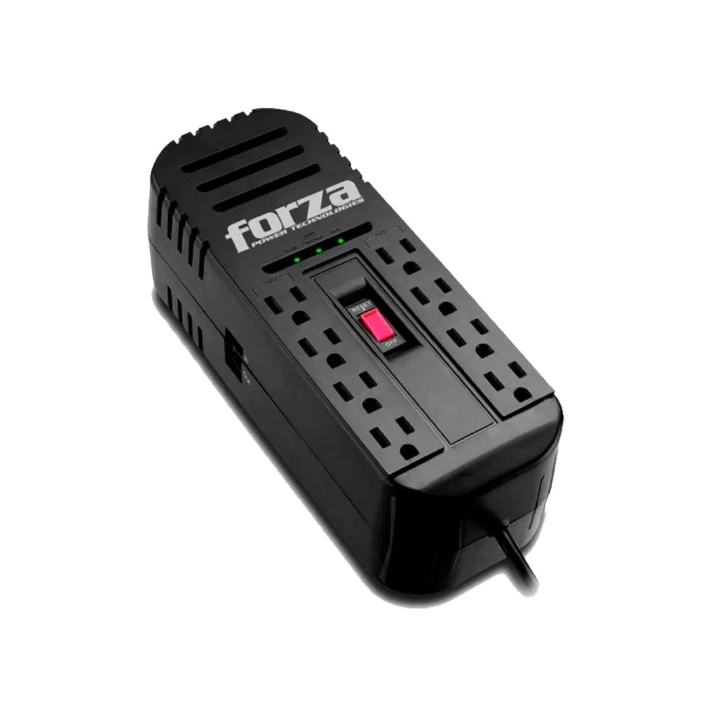 Estabilizador Forza Fvr-2202 Automático 8 Tomas 2200Va 1100W Estabilizador Forza Fvr-2202 Automático 8 Tomas 2200Va 1100W