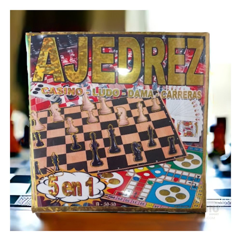 Juego de Mesa Innovador y Util de 5 en 1 Y+Agendita Juego de Mesa Innovador y Util de 5 en 1 Y+Agendita