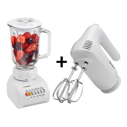 Combo Imaco de Batidora HM505 + Licuadora BL888V Combo Imaco de Batidora HM505 + Licuadora BL888V