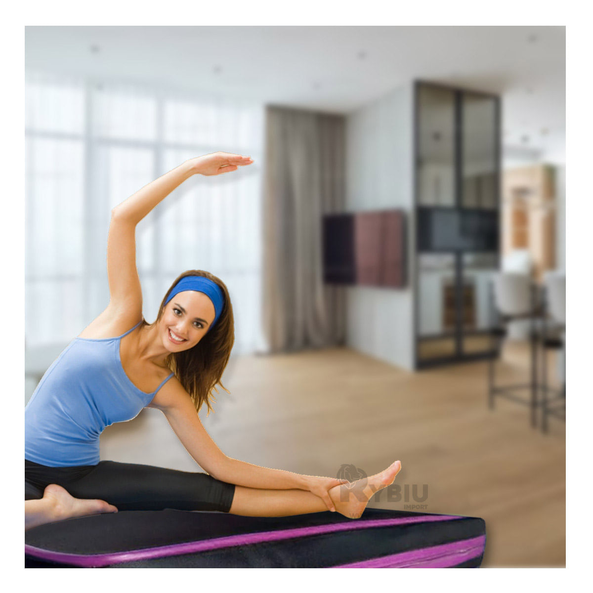 Colchon Ideal y Fitness Talla L Rosado Y+Post-it adhesivos