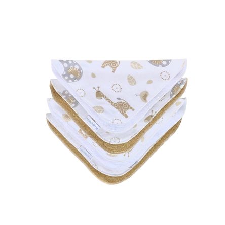 Babitas Bebé Algodón Reverso Felpa Pack x4