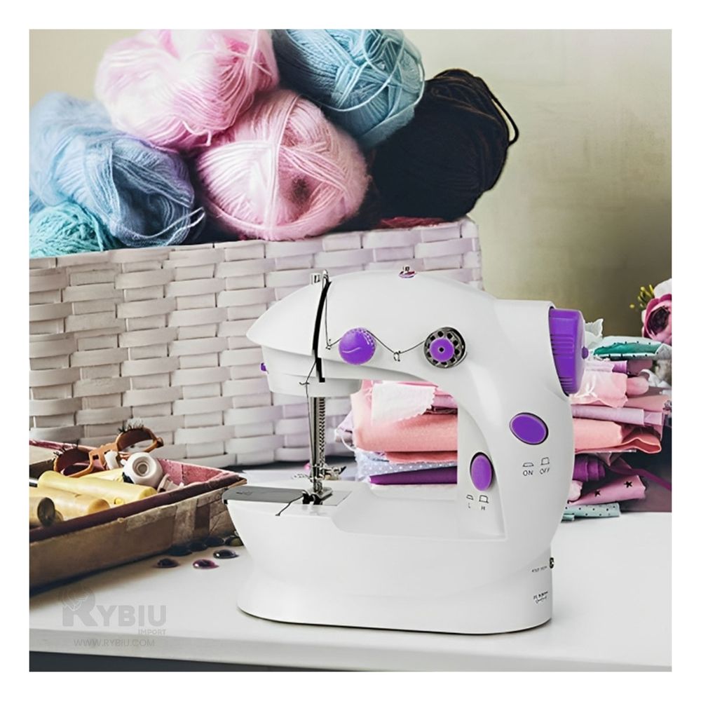 Maquina de Coser Pequeña para Escritorio en Multicolor Maquina de Coser Pequeña para Escritorio en Multicolor