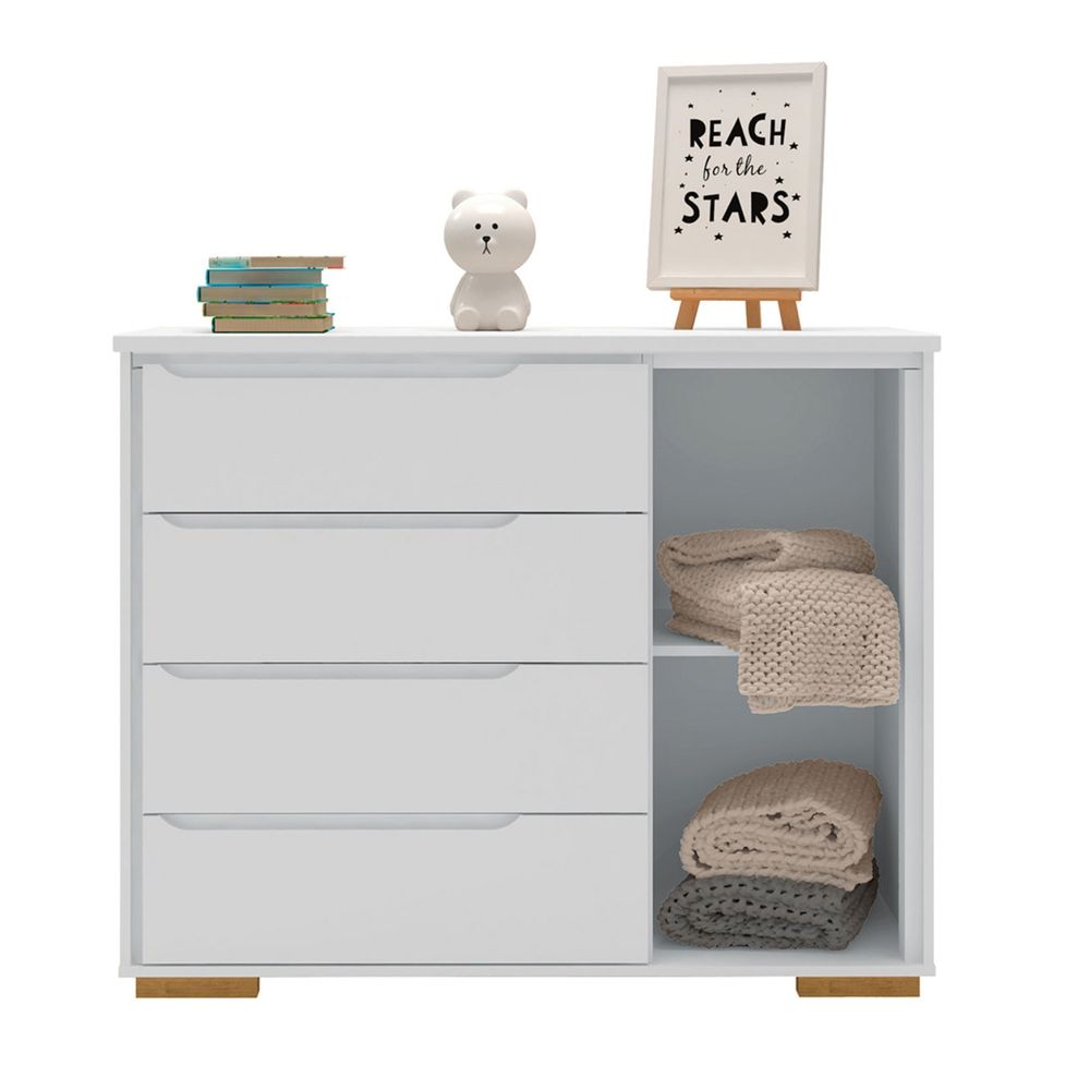 Comoda Moderna Nardo Blanco DIBA Muebles Comoda Moderna Nardo Blanco DIBA Muebles