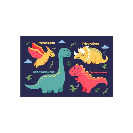Diamond Painting Little Dinos 20x30cm Diamond Painting Little Dinos 20x30cm