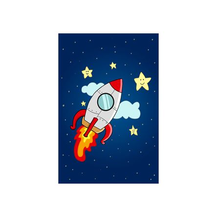 Diamond Painting Stars Rocket 20x30cm Diamond Painting Stars Rocket 20x30cm