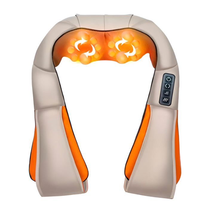 Masajeador cervical y espalda infrarrojo de 16 Modos