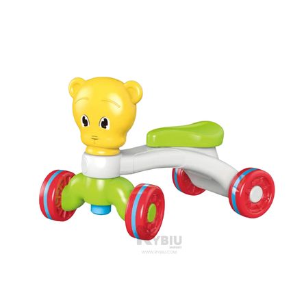 Coche con Ruedas para Bebe de Tono Multicolor Y+Stickers Coche con Ruedas para Bebe de Tono Multicolor Y+Stickers