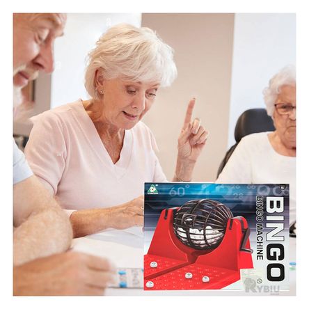 Bingo Interactivo para Toda la Familia en Rojo Y+Agendita Bingo Interactivo para Toda la Familia en Rojo Y+Agendita