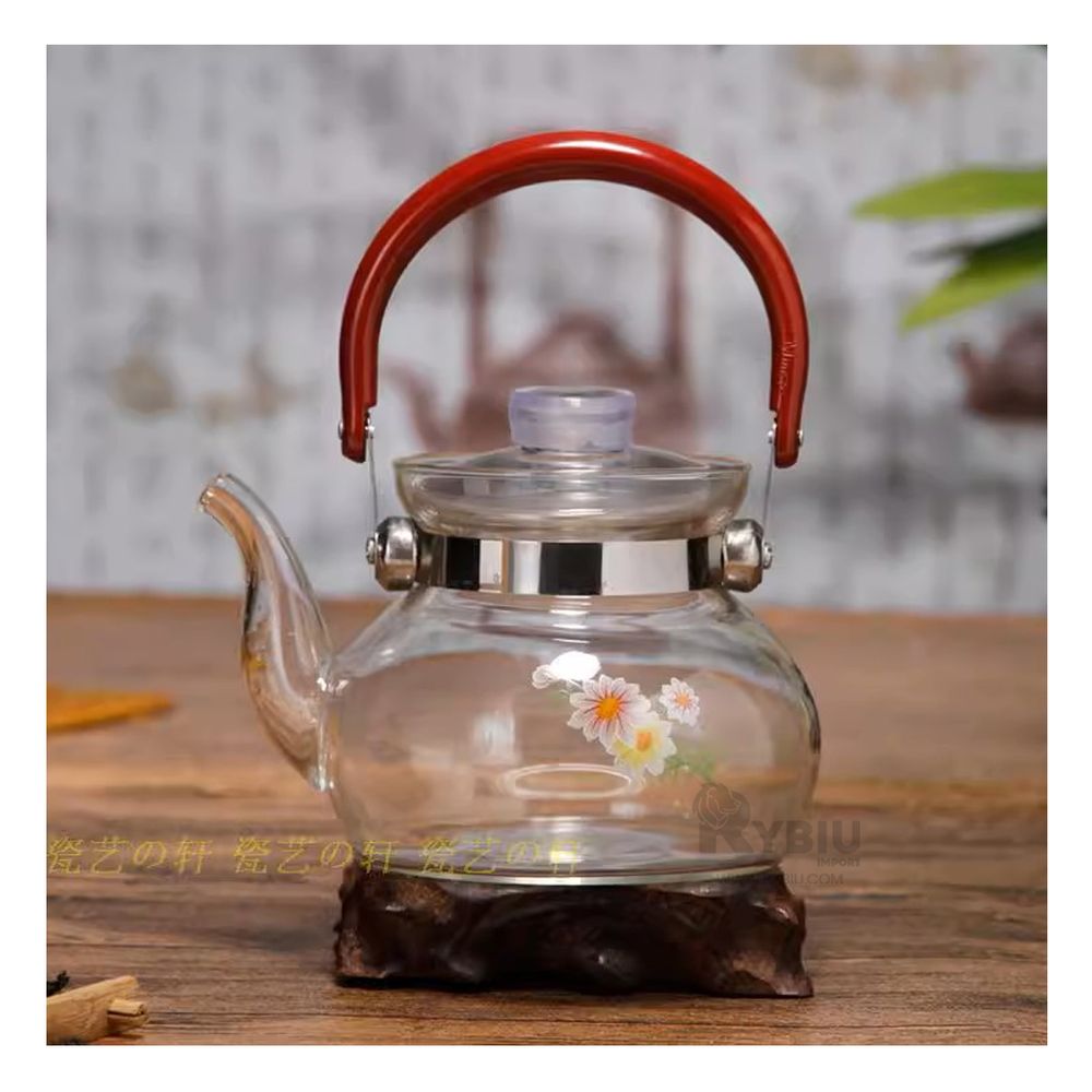 Jarra de Vidrio para Cafe y Te de 850 ml Transparente Jarra de Vidrio para Cafe y Te de 850 ml Transparente