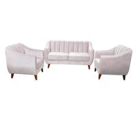 Juego de Sala Mallma Deco 3 1 1 Avanico Ivory