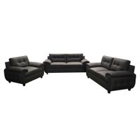 Juego de Sala Mallma Deco 3 2 1 Tokio Plomo