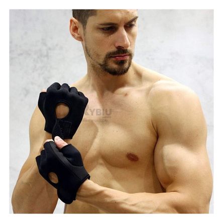 Guantes Deportivos Estandar de Neopreno en Color Negro Guantes Deportivos Estandar de Neopreno en Color Negro