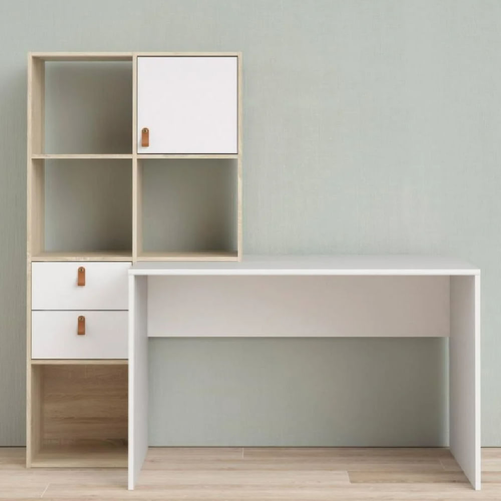 Escritorio Nacion Muebles Alexander Color Blanco Escritorio Nacion Muebles Alexander Color Blanco