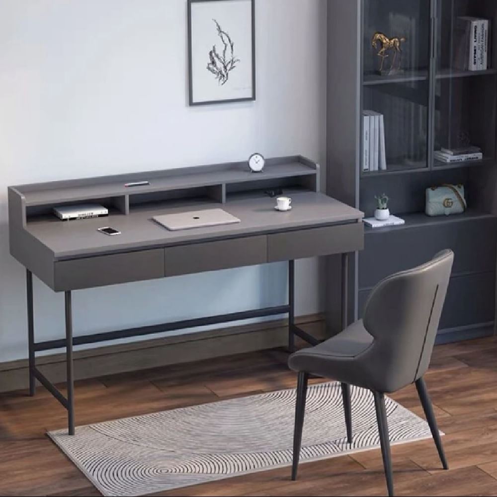 Escritorio Nacion Muebles Noah con Estructura de Fierro Escritorio Nacion Muebles Noah con Estructura de Fierro