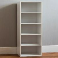 Librero Nacion Muebles Alba Color Blanco