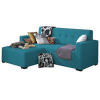 Sofa Mallma Deco Mantis + Banqueta Cobalto
