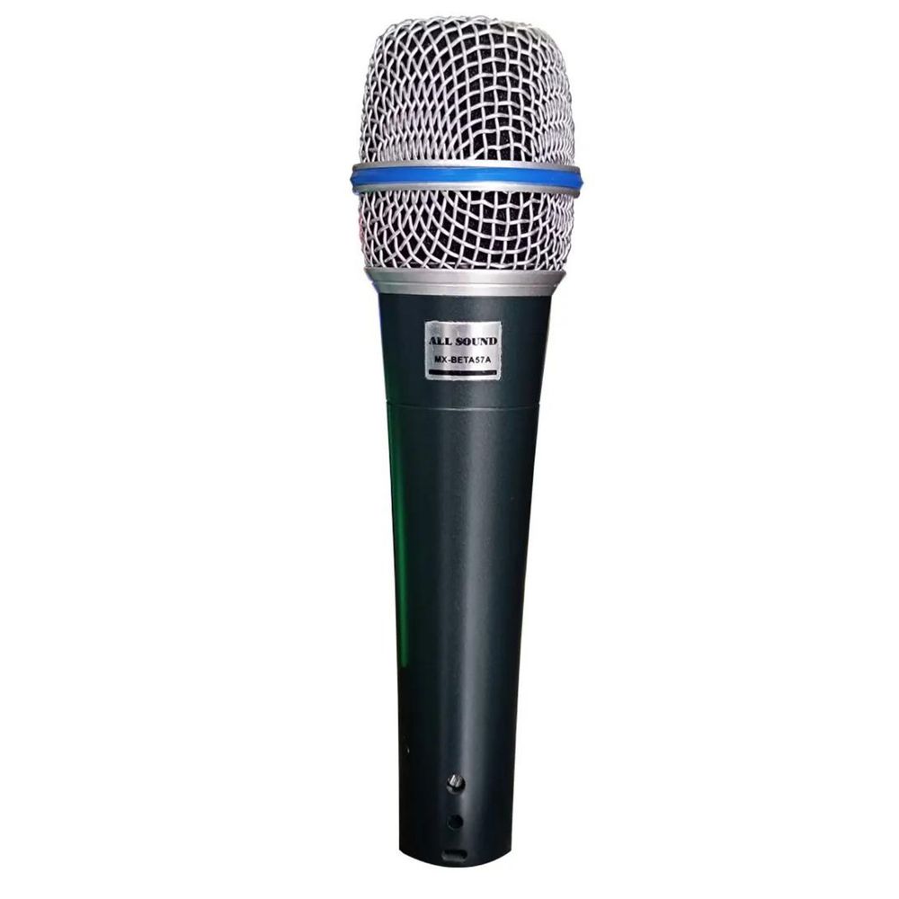 Micrófono Profesional MX-BETA57A All Sound Metal Pesado Tipo Shure Micrófono Profesional MX-BETA57A All Sound Metal Pesado Tipo Shure