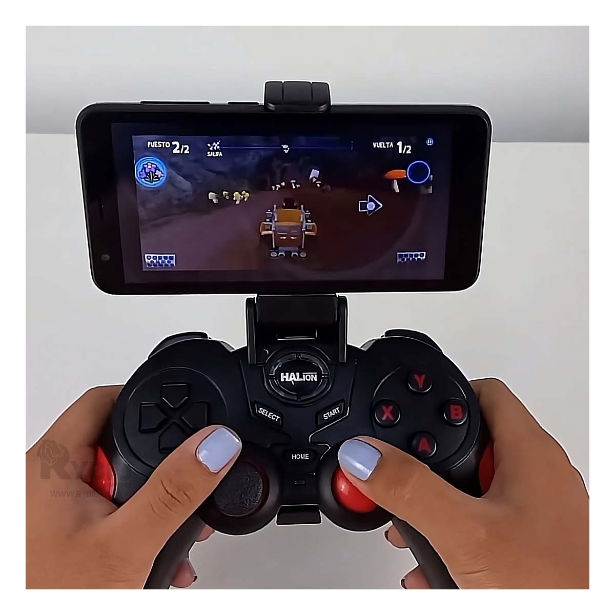 Mando Versatil Gamer en Negro Y+Agendita