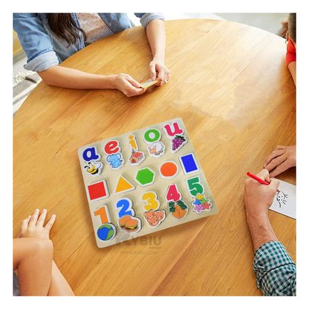 Rompecabeza Especial para Reconocer Multicolor Y+Agendita Rompecabeza Especial para Reconocer Multicolor Y+Agendita