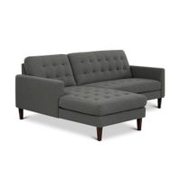 Seccional Mallma Deco Royer Izquierdo Plomo