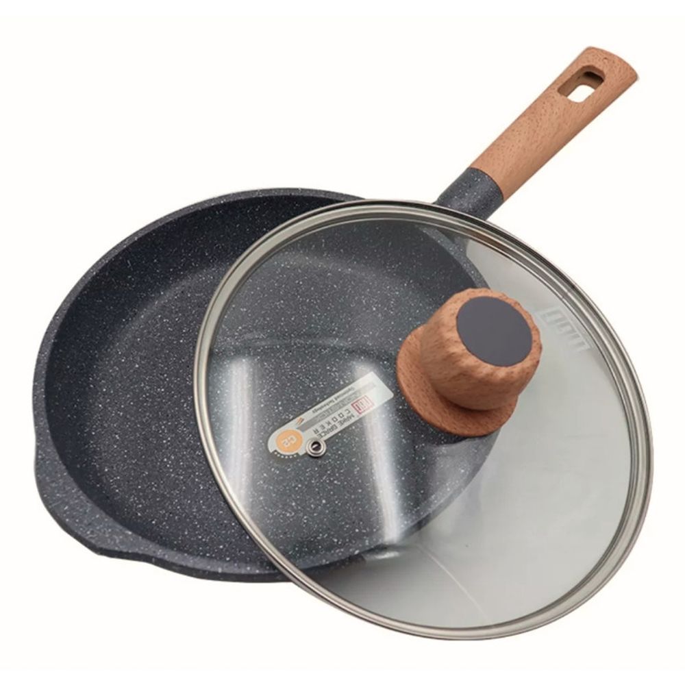 Sartén Antiadherente con Tapa - MGC N° 22 Color Negro Sartén Antiadherente con Tapa - MGC N° 22 Color Negro