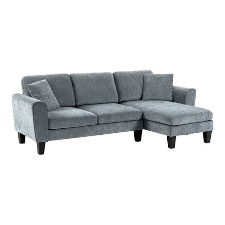 Seccional Mallma Deco Xiomy Derecho Gris Seccional Mallma Deco Xiomy Derecho Gris