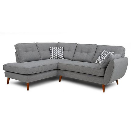Seccional Mallma Deco Polonia Izquierdo Gris