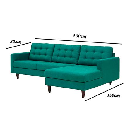 Seccional Mallma Deco Darwin Derecho Cobalto Seccional Mallma Deco Darwin Derecho Cobalto