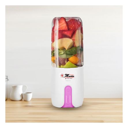 Licuadora Portatil 2 en 1 Resistente de Color Blanco Licuadora Portatil 2 en 1 Resistente de Color Blanco