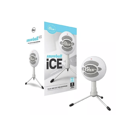 Microfono Blue Snowball iCE Blanco