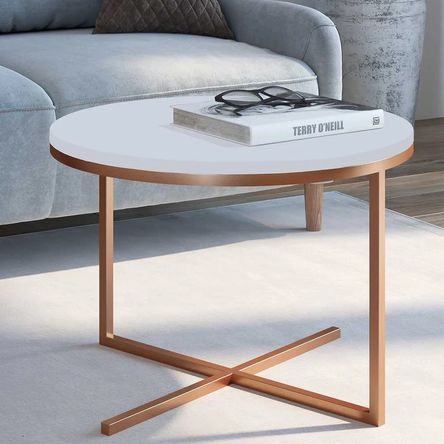 Mesa de Centro Nacion Muebles Mattia Color Blanco Mesa de Centro Nacion Muebles Mattia Color Blanco