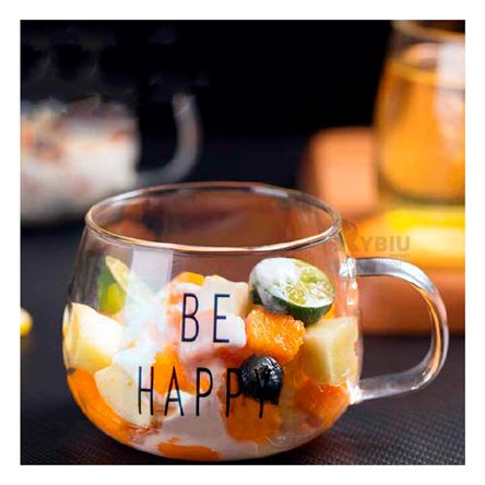 Taza para Bebidas de Color Transparente Y+Agendita Taza para Bebidas de Color Transparente Y+Agendita