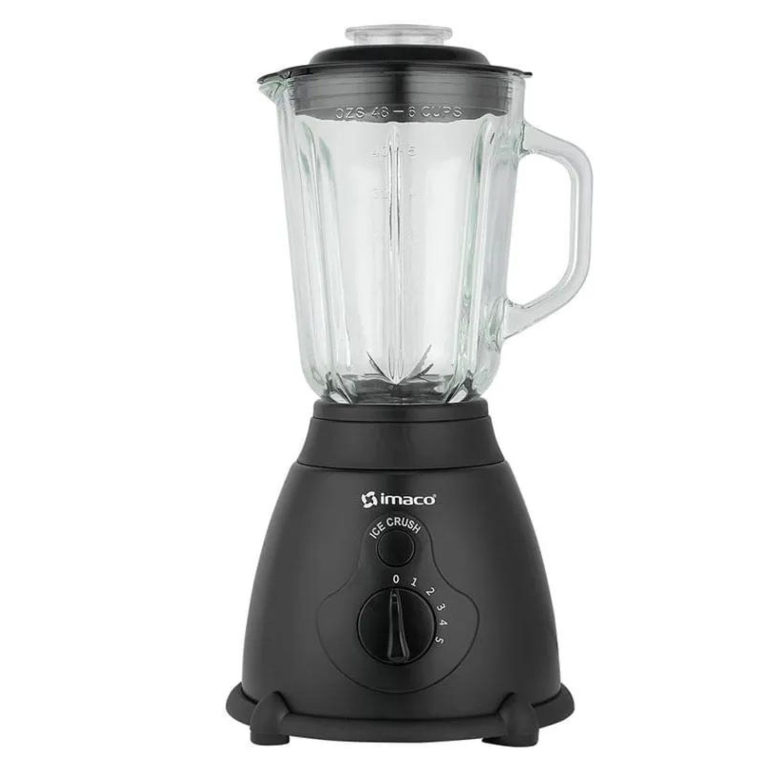 Licuadora Imaco BLS509N 1.5 L 450 W 5 velocidades vaso de vidrio