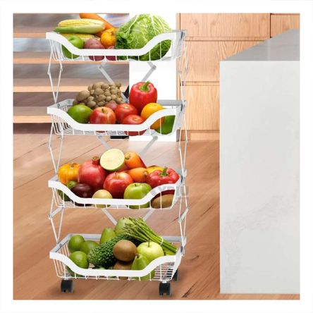 Verdulero para la Cocina Color Blanco Y+Papel de Regalo Verdulero para la Cocina Color Blanco Y+Papel de Regalo