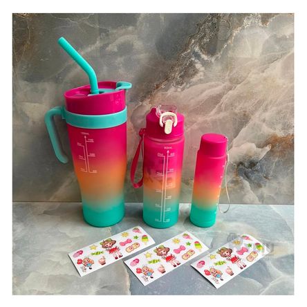 Tomatodo Set 3 con Figuritas en Multicolor Y+Papel de Regalo