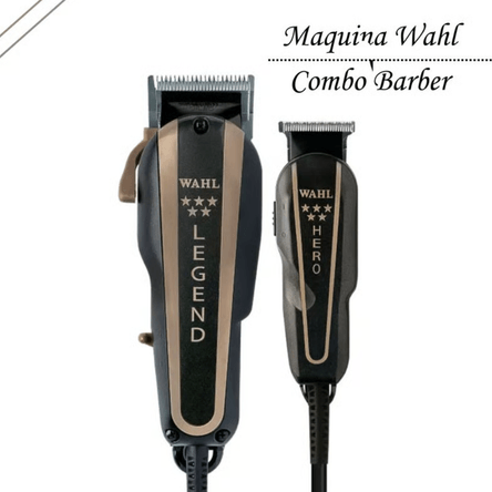 Maquina Profesional de cortar cabello Wahl Combo Barber Legend  Hero. Maquina Profesional de cortar cabello Wahl Combo Barber Legend Hero.