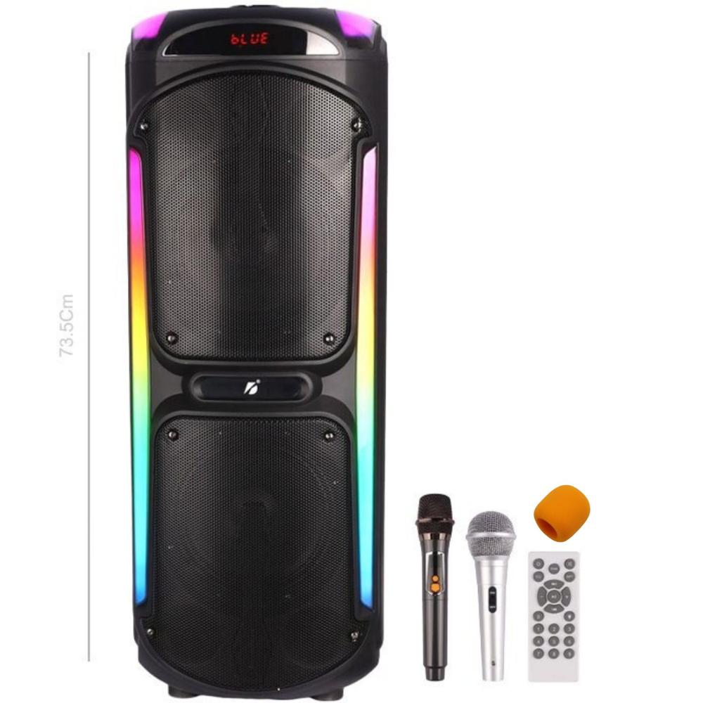 Parlante KTS-1929 Bluetooth USB TF TWS Luces RGB 30 W Parlante KTS-1929 Bluetooth USB TF TWS Luces RGB 30 W