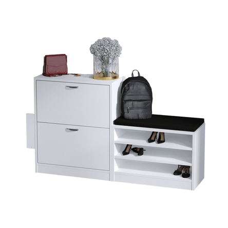 Zapatera Moderna con Asiento Neka - AMORE HOME Zapatera Moderna con Asiento Neka - AMORE HOME