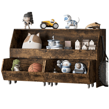Mueble Juguetero con Ruedas Suzette Caramelo DIBA Muebles Mueble Juguetero con Ruedas Suzette Caramelo DIBA Muebles