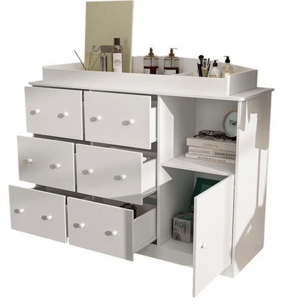 Comoda Cambiador Bebe 2en1 Nora Blanco AMORE HOME Comoda Cambiador Bebe 2en1 Nora Blanco AMORE HOME