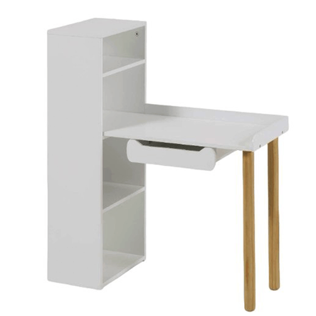 Escritorio Juvenil Elsa Blanco AMORE HOME Escritorio Juvenil Elsa Blanco AMORE HOME