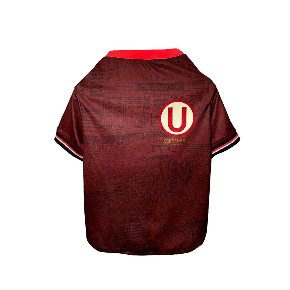 Camiseta Oficial Universitario Talla 4 Guinda Camiseta Oficial Universitario Talla 4 Guinda