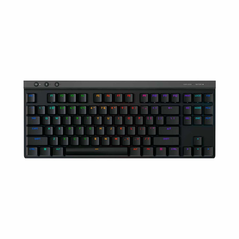 Teclado Gamer Logitech G515 Tkl Lightspeed/Bt Lightsync Rgb Black Teclado Gamer Logitech G515 Tkl Lightspeed/Bt Lightsync Rgb Black