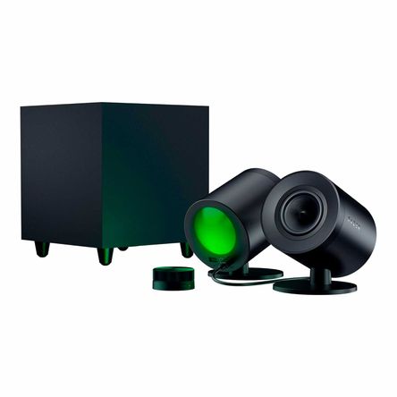 Parlante Gamer Razer Nommo V2 Pro 2.1 99 Db Bt/Usb Thx Chromo+Control Wireless 220V Black