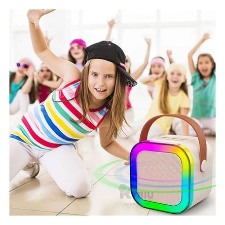 Parlante Inalambrico de Color Beige Y+Agendita Parlante Inalambrico de Color Beige Y+Agendita